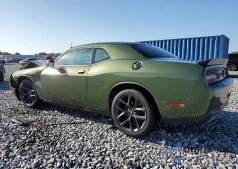 2022 Dodge Challenger Sxt из США, поврежденный, VIN 2C3CDZAG1NH223690